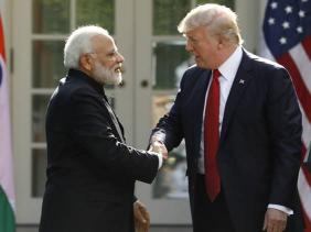 Modi meets Trump Modi meets Trump