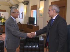 Pravind Jugnauth rencontre Jonathan Drew Pravind Jugnauth rencontre Jonathan Drew