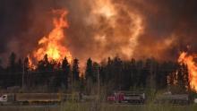 Incendie au Canada