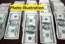 Dollars saisis