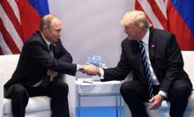 Donald Trump rencontre Vladimir Poutine