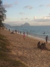 La plage de Flic en Flac