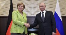 Merkel et Poutine