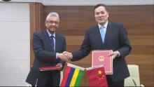 PRAVIND JUGNAUTH EN CHINE