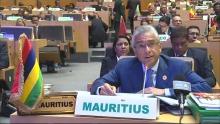 Pravind Jugnauth au sommet de l'UA