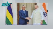 Pravind Jugnauth rencontre Modi
