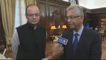 Pravind Jugnauth et Arun Jaitley